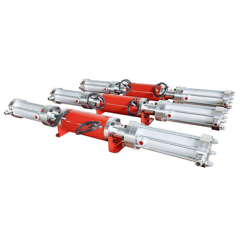 New arrival USUN Model:HYD150-63 Double action H-drive Similar Haskel Hydraulic driven hydrogen gas booster compressor for hydrogen station refilling 