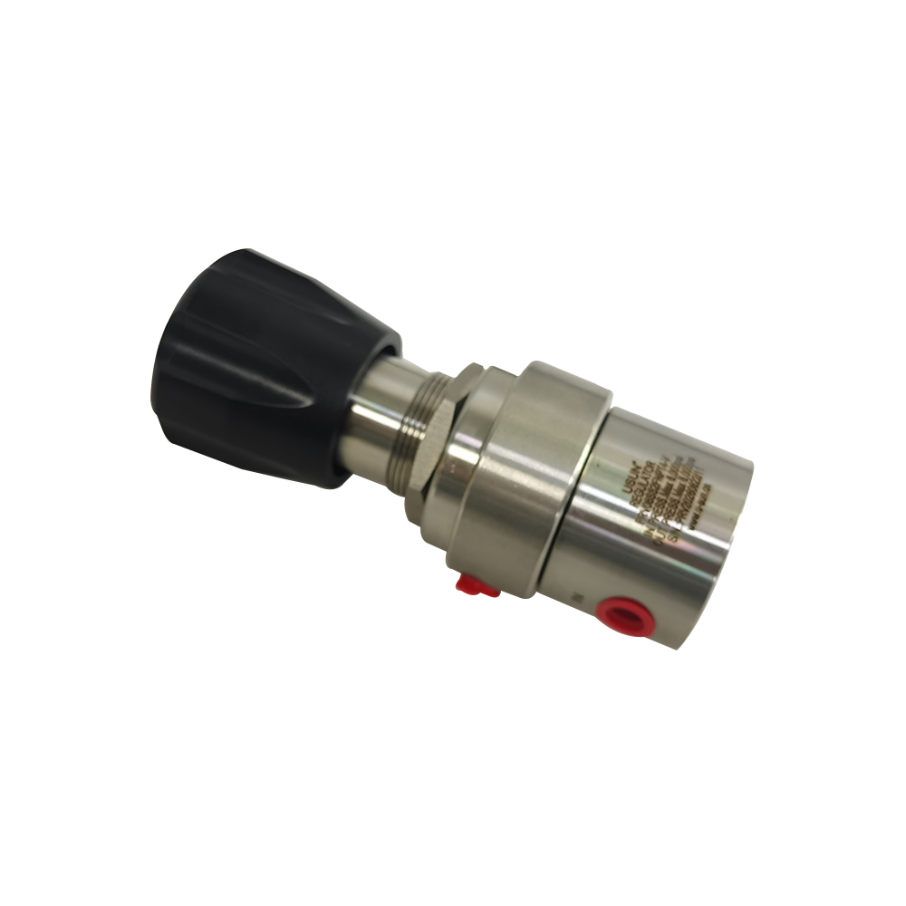 USUN Model:PRV06SS2FNPT4-V Similar Tescom Stainless Steel 316 High Pressure Hydraulic Or Gas Pressure Regulator Valve with Vent NPT1/4''