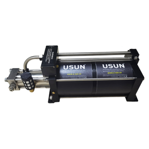 USUN Model:2GB150 160mm Driven Single Action Two Head Driven High Pressure Nitrogen Gas Booster Pump 