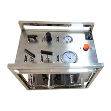 USUN Model:WS-AT Stainless Steel Complete Air Driven High Pressure Hydro Testing Pump System
