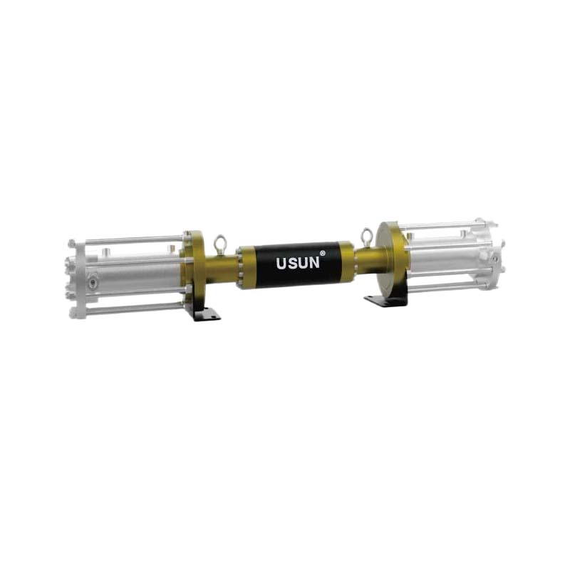 New Arrival USUN Model:HYD150-63 Double Action H-drive Similar Haskel Hydraulic Driven Hydrogen Gas Booster Compressor for Hydrogen Station Refilling 