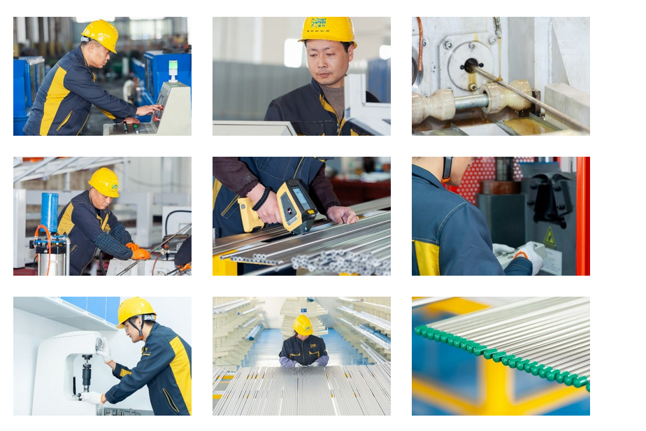 Tube processing steps