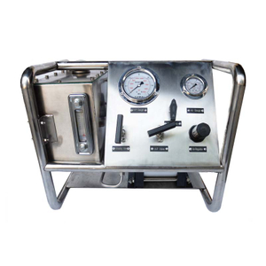 USUN Model:US-AH-A Middle size 160MM driven single head pneumatic driven hydraulic test pump station for hose /pipes and tubes testing 